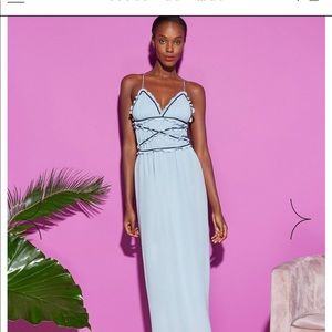 Fleur du Mal Love Bound Maxi dress